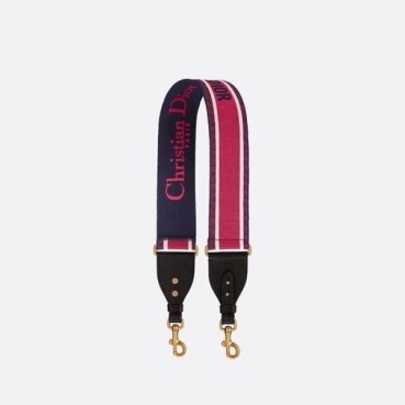 디올 여성 자수 스트랩 - Dior Womens Oblique Strap 