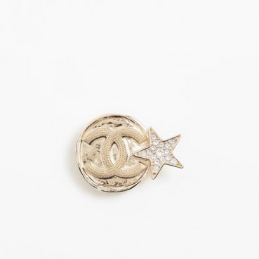 샤넬 여성 골드 브로치 - Chanel Womens Gold Brooch 