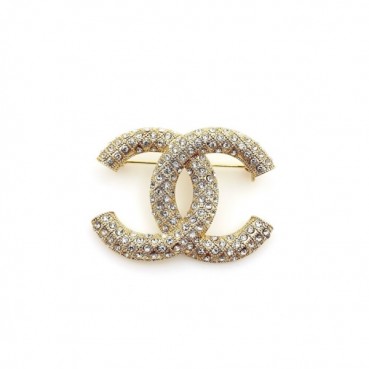 샤넬 여성 골드 브로치 - Chanel Womens Gold Brooch 