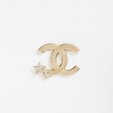 샤넬 여성 골드 브로치 - Chanel Womens Gold Brooch 