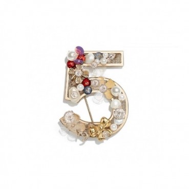 샤넬 여성 골드 브로치 - Chanel Womens Gold Brooch 