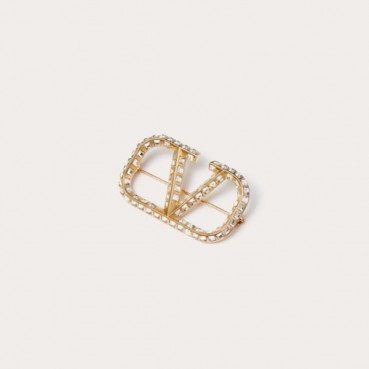 발렌티노 여성 골드 브로치 - Valentino Womens Gold Brooch 