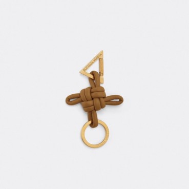 보테가베네타 남/녀 브라운 키링 - Bottega Veneta Unisex Brown Key Ring 