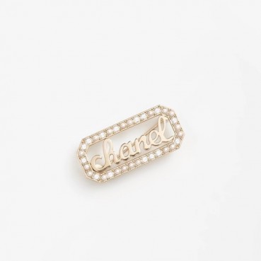 샤넬 여성 골드 브로치 - Chanel Womens Gold Brooch 