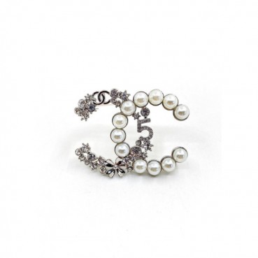 샤넬 여성 화이트 골드 브로치 - Chanel Womens Whie Gold Brooch 