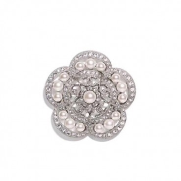 Chanel 2020 Ladies Brooch - 샤넬 2020 여성용 브로치 ACC0368.(실버)