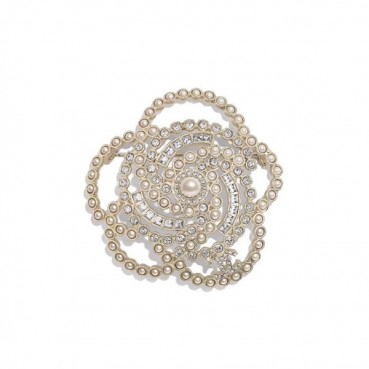 Chanel 2020 Ladies Brooch - 샤넬 2020 여성용 브로치 ACC0361.(옐로우골드)