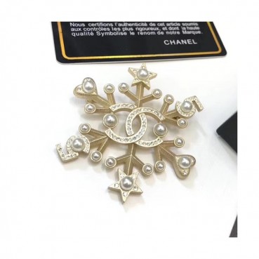Chanel 2020 Ladies Brooch - 샤넬 2020 여성용 브로치 ACC0360.(옐로우골드)