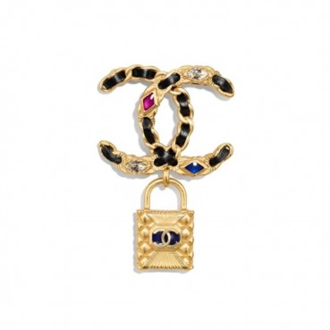 Chanel 2020 Ladies Brooch - 샤넬 2020 여성용 브로치 ACC0258.(옐로우골드)