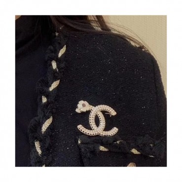 Chanel 2020 Ladies Brooch - 샤넬 2020 여성용 브로치 ACC0211.(옐로우골드)