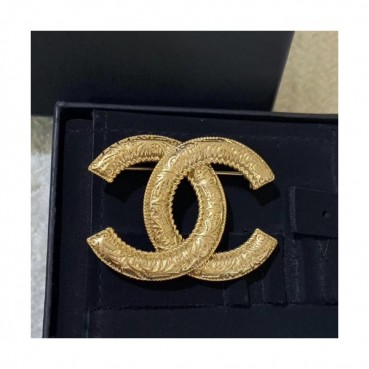 Chanel 2020 Ladies Brooch - 샤넬 2020 여성용 브로치 ACC0208.(옐로우골드)