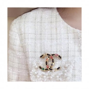 Chanel 2020 Ladies Brooch - 샤넬 2020 여성용 브로치 ACC0184.(옐로우골드)