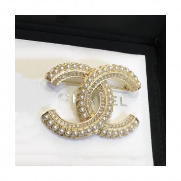 Chanel 2020 Ladies Brooch - 샤넬 2020 여성용 브로치 ACC0179.(옐로우골드)