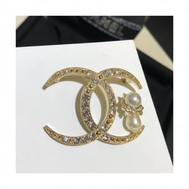 Chanel 2020 Ladies Brooch - 샤넬 2020 여성용 브로치 ACC0130.(옐로우골드)