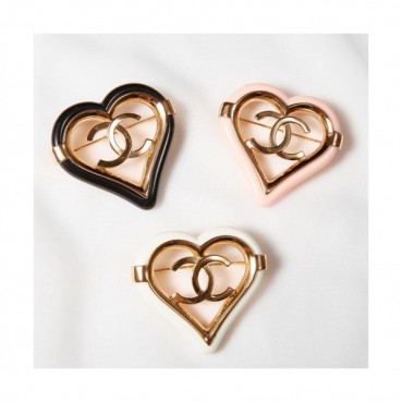 Chanel Brooch -샤넬 브로치cha0149.컬러(블랙,화이트,핑크)