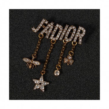 Dior Brooch -디올 브로치Dio0037.컬러(옐로우 골드)