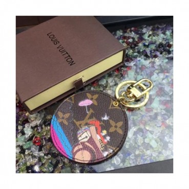 LouisVuitton bag charm-루이비통 일뤼스트르 에바지옹 백 참 & 키 홀더 Lou0017.컬러(브라운)