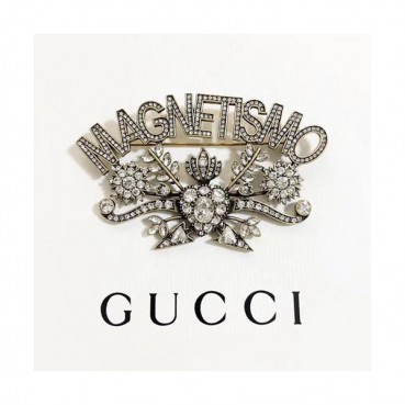 GUCCI  Rose Gold  Brooch -  구찌 여성용 18k도금  로즈골드 브로치