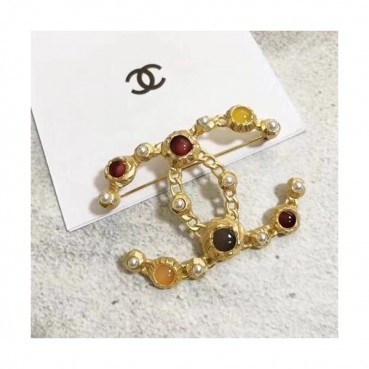 CHANEL  Yellow Gold  Brooch - 샤넬  여성용 18k도금 옐로우 골드 브로치