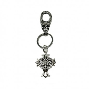 크롬하츠 남/녀 이니셜 키링 - Chrome heart Unisex Key Ring 