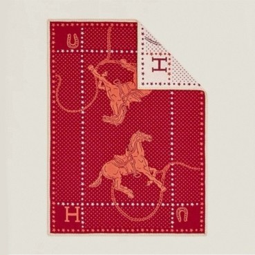 에르메스 겨울 레드 담요 - Hermes Red Blanket 