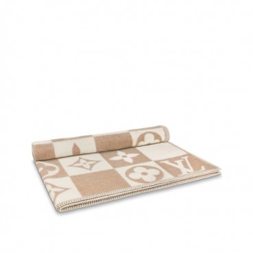 루이비통 겨울 베이지 담요 - Louis vuitton Beige Blanket 