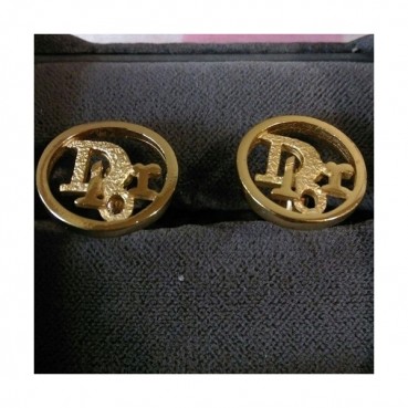DIOR  MENS  YELLOW  GOLD   CUFFS -  디올  남성용  18k도금 옐로우  골드 커프스 단추