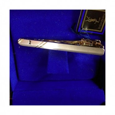 YSL   MENS WHITE GOLD  CUFFS -  입생로랑   남성용 18k도금 화이트 골드 커프스