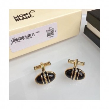 MONTBLANC  MENS  YELLOW  GOLD   CUFFS -  몽블랑  남성용 18k도금 옐로우 골드 커프스 단추