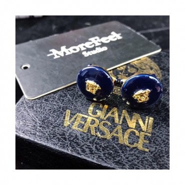 VERSACE  MENS  YELLOW  GOLD   CUFFS -  베르사체  남성용 18k도금 옐로우 골드 커프스 단추