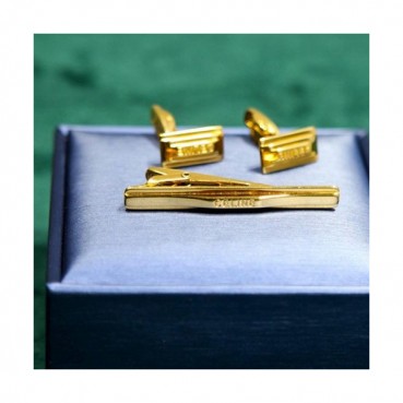 CELINE   MENS  YELLOW  GOLD   CUFFS -  셀리느  남성용 18k도금 옐로우 골드 커프스 단추 세트