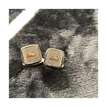 CELINE   MENS  YELLOW  GOLD   CUFFS -  셀리느  남성용 18k도금 옐로우 골드 커프스 단추