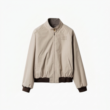 미우미우 여성 양면 재킷 - Miumiu Womens Reversible Jacket 
