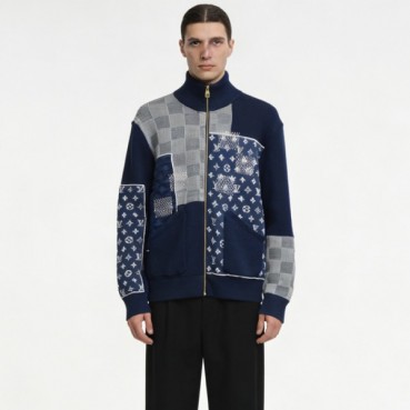 루이비통 남성 니트 자켓 - Louis vuitton Mens Knit Jacket 