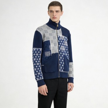 루이비통 남성 니트 자켓 - Louis vuitton Mens Knit Jacket 