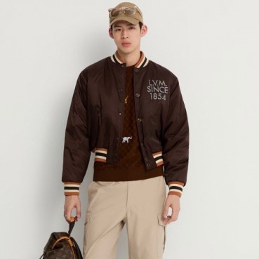 루이비통 남성 봄버 자켓 - Louis vuitton Mens Bomber Jacket 