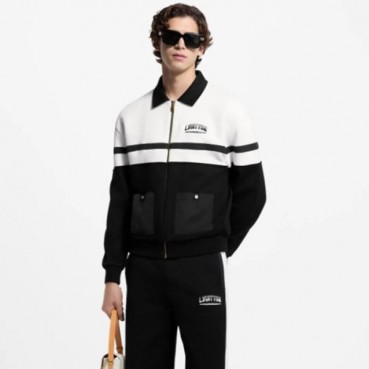 루이비통 남성 하이브리드 저지 블루종 - Louis vuitton Mens Hybrid Jersey Blouson 