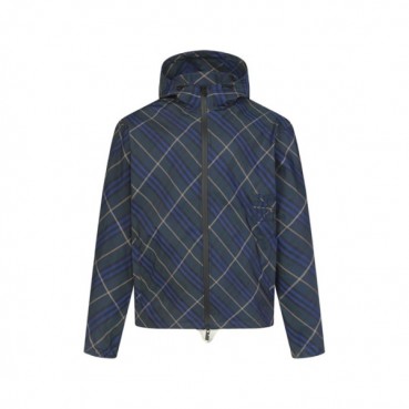 버버리 남성 체크 후드 재킷 - Burberry Mens Check Hooded Jacket 