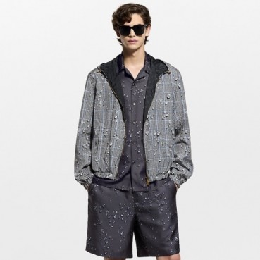 루이비통 남성 모노그램 리버서블 윈드브레이커 - Louis vuitton Mens Monogram Reversible Windbreaker 