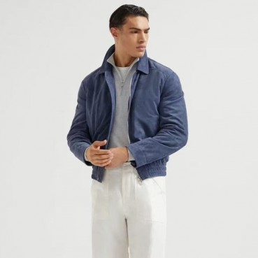 브루넬로쿠치넬리 남성 폴로 재킷 - Brunello Cucinelli Mens Polo Jacket 