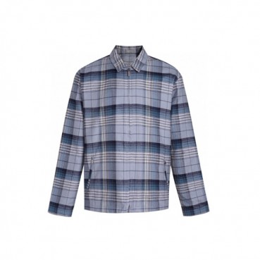 디올 남성 체크 자켓 - Dior Mens Flanner Jacket 
