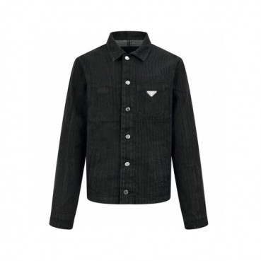 프라다 남성 데님 재킷 - Prada Mens Denim Jacket 