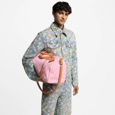 루이비통 남성 데님 재킷 - Louis vuitton Mens Denim Jacket 