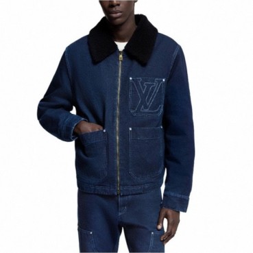 루이비통 남성 집업 재킷 - Louis vuitton Mens Zip