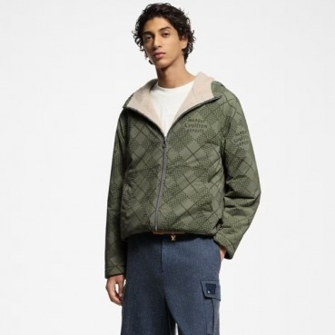 루이비통 남성 양면 자켓 - Louis vuitton Mens Reversible Jacket 