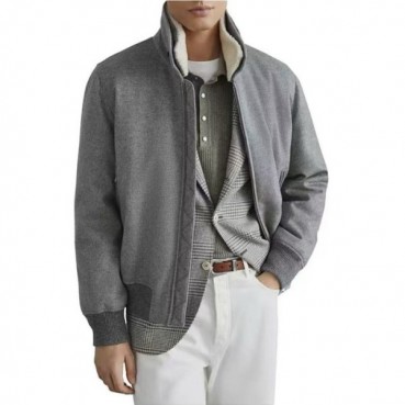 브루넬로쿠치넬리 남성 베이직 재킷 - Brunello Cucinelli Mens Basic Jacket 