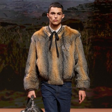루이비통 남성 밍크 재킷 - Louis vuitton Mens Mink Jacket 