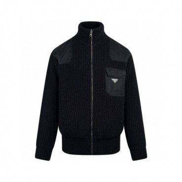 프라다 남성 니트 재킷 - Prada Mens Knit Jacket 