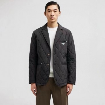 프라다 남성 다운 재킷 - Prada Mens Down Jacket 