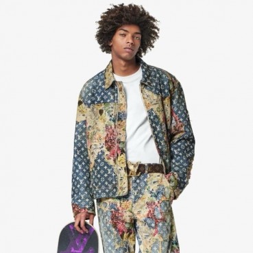 루이비통 남성 다운 재킷 - Louis vuitton Mens Down Jacket 